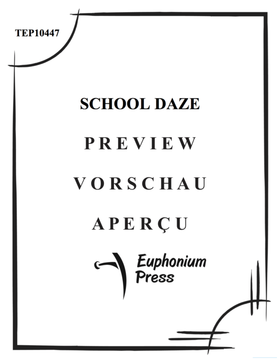 gallery: School Daze , , (Euphonium Solo)