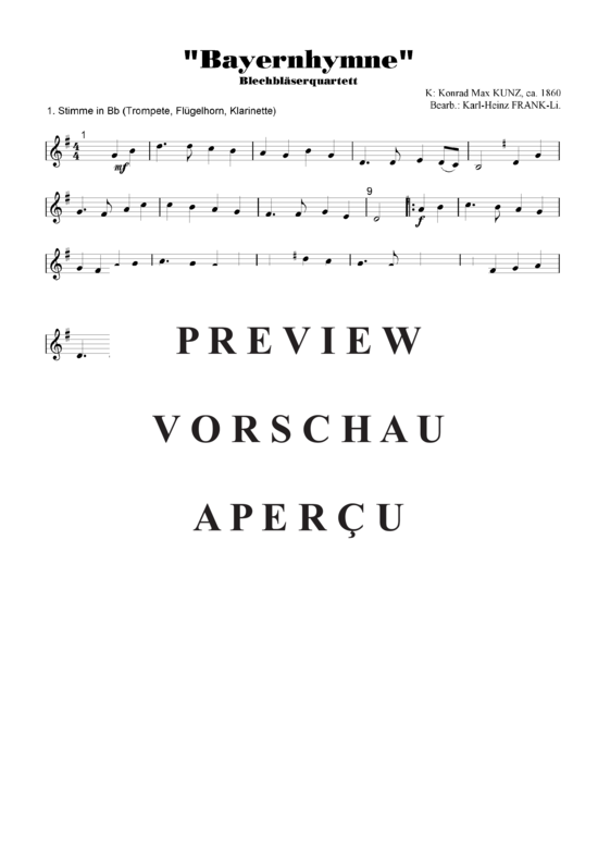 gallery: Bayernhymne , , (Blechbläser Quartett/Ensemble - Variable Besetzung)