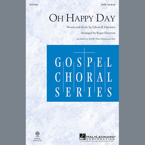 cover: Oh Happy Day (arr. Roger Emerson), Edwin R. Hawkins, Chor