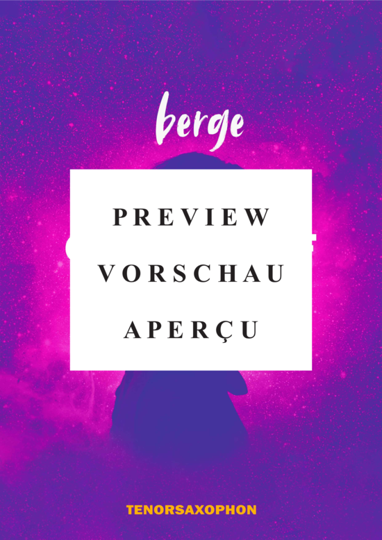 gallery: Glück auf Asphalt (Tenor Saxophon) , Berge,  (Leadsheet)