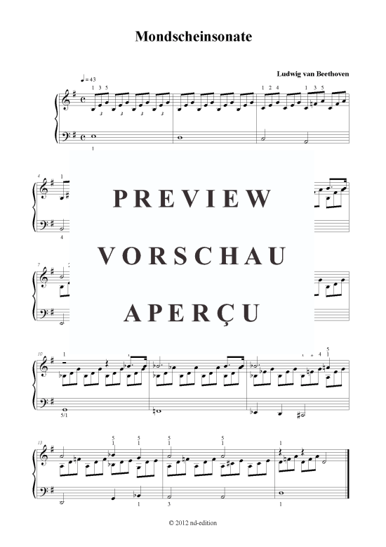 Mondscheinsonate 