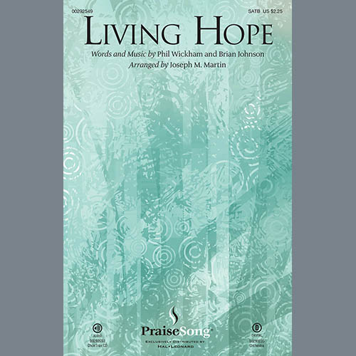 Produktbild zu: Living Hope (arr. Joseph M. Martin)