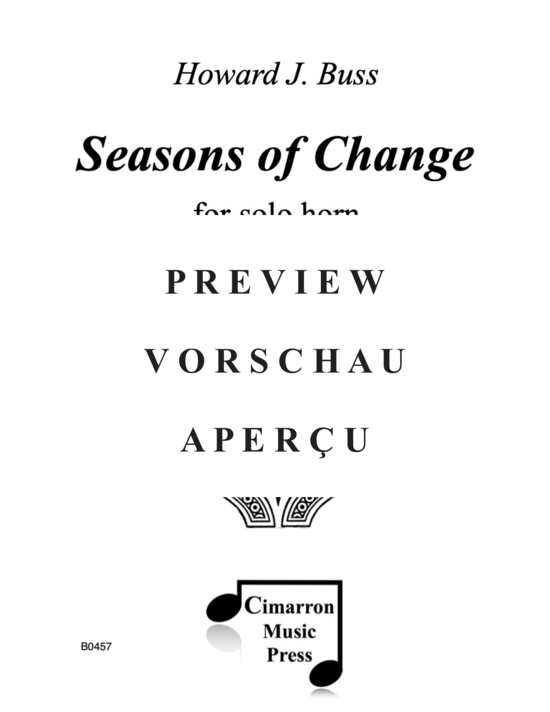 gallery: Seasons of Change , , (Horn Solo)