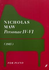 cover: Personae IV, Nicholas Maw, Klavier