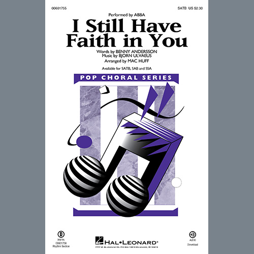 Produktbild zu: I Still Have Faith In You (arr. Mac Huff)