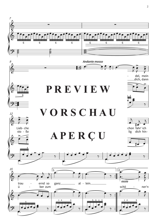 gallery: Gondellied - aus der Operette Eine Nacht in Venedig , , (Gesang + Klavier)