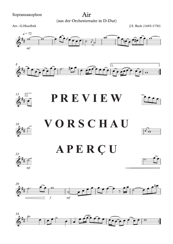 gallery: Air , , (Saxophon Quartett SATB)