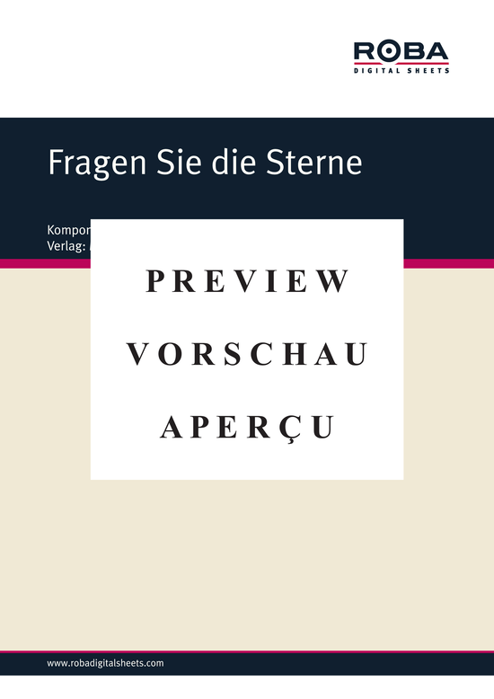 gallery: Fragen Sie die Sterne , Kickers, Hardy, (Klavier + unterlegter Text)