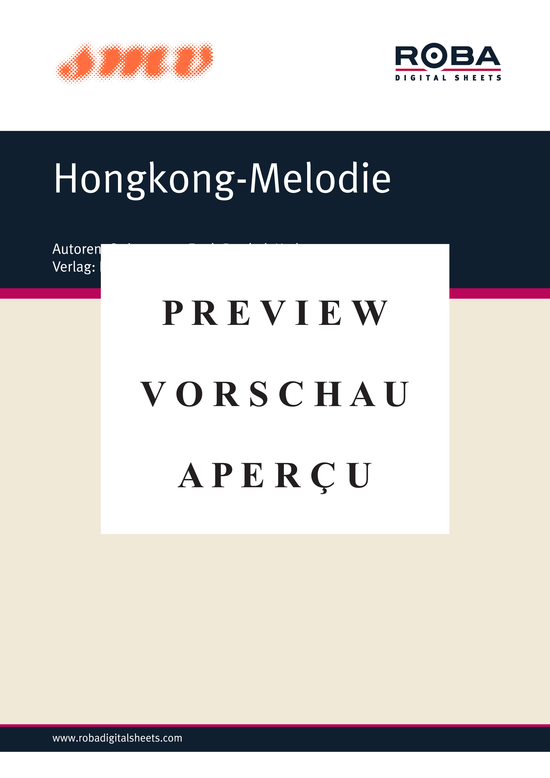 gallery: Hongkong-Melodie , , (Klavier Solo)