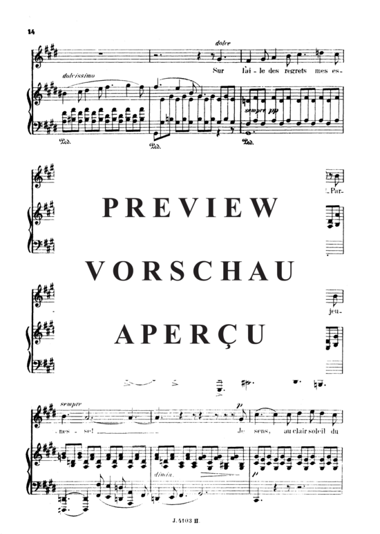 gallery: Automne Op.18 No.3 , , (Gesang hoch + Klavier)