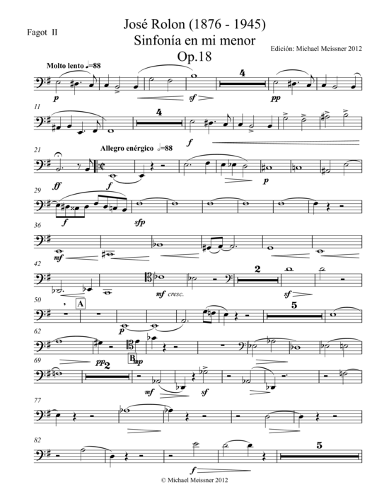 Sinfonia op. 18 