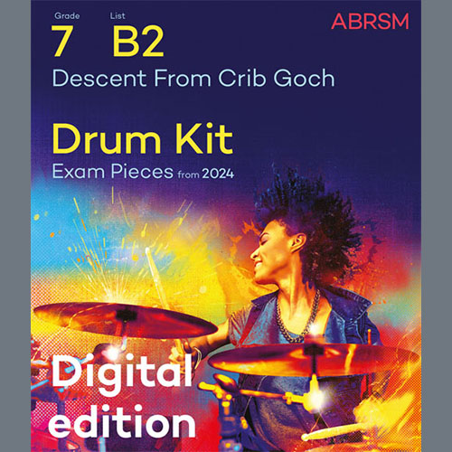 cover: Descent From Crib Goch (Grade 7, list B2, from the ABRSM Drum Kit Syllabus 2024), 