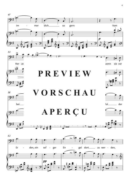 gallery: O! du mein holder Abendstern - aus der Oper Tannhäuser und der Sängerkrieg auf Wartburg , , (Gesang + Klavier)