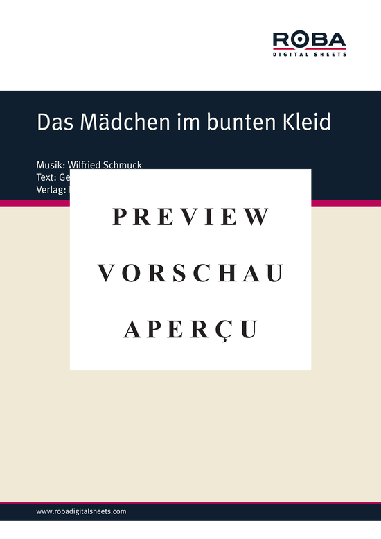 gallery: Das Mädchen im bunten Kleid , Hauff, Monika & Klaus-Dieter Henkler, (Klavier + Gesang)