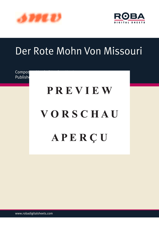 gallery: Der Rote Mohn Von Missouri , , (Klavier Solo)