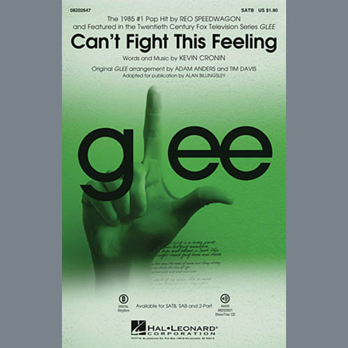 cover: Can't Fight This Feeling (from Glee) (adapt. Alan Billingsley), REO Speedwagon, Glee Cast, Chor