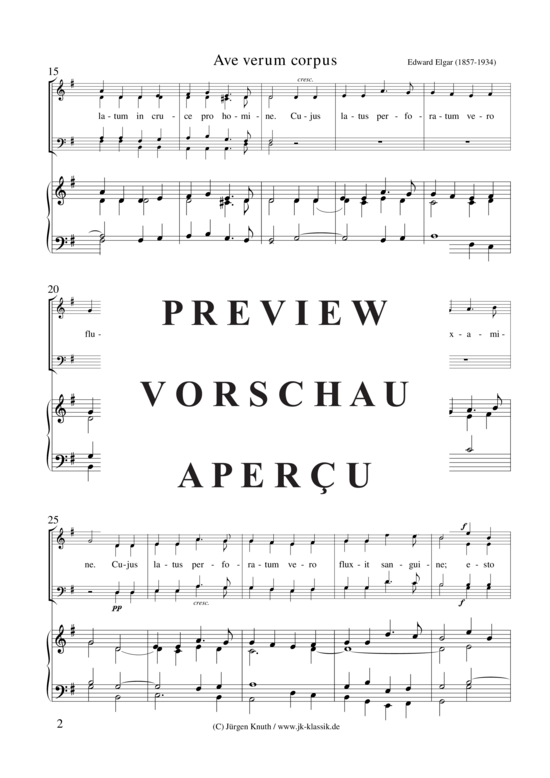 gallery: Ave verum corpus , , (Gemischter Chor, Soli + Orgel/Klavier)