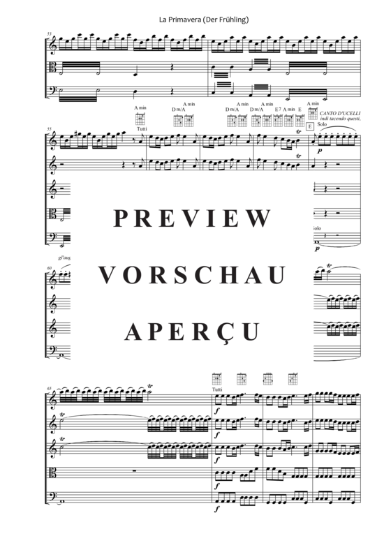 gallery: La Primavera (Der Frühling) , ,  1.Satz (Quintett flexible Besetzung)