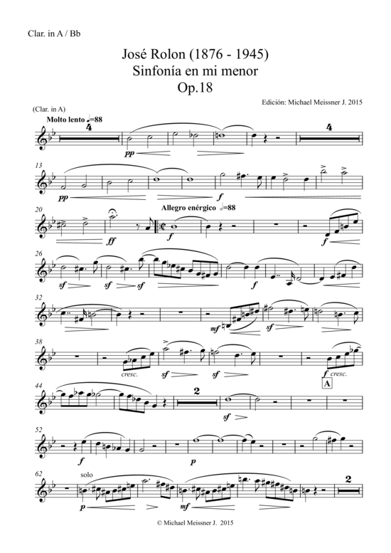 Sinfonia op. 18 