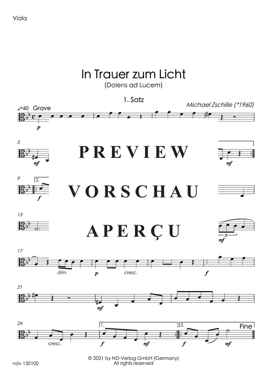 gallery: In Trauer zum Licht (Dolens ad lucem) , ,  (Streichquartett)