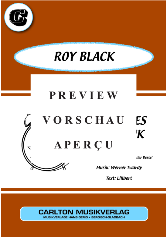 gallery: Dein schönstes Geschenk , Black, Roy, (Melodie-Stimmen in C/B/Es)