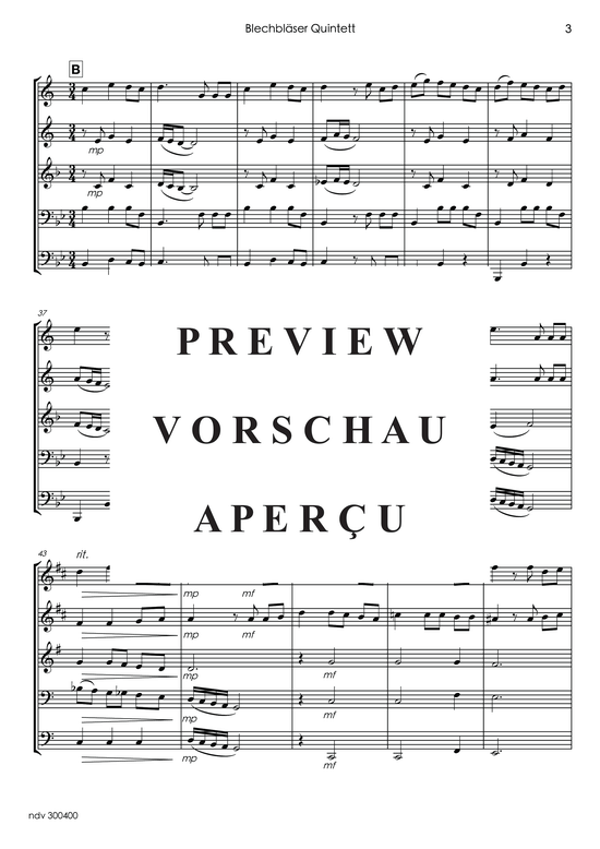 gallery: Kein schöner Land in dieser Zeit , , (Blechbläser Quintett)