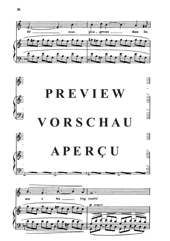 gallery: Chant d´Automne Op.5 No.1 , , (Gesang mittel + Klavier)