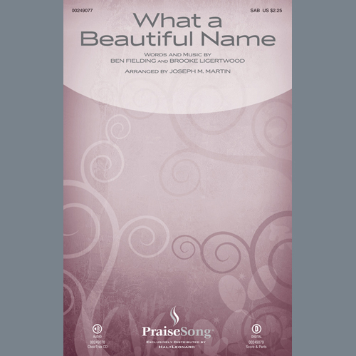 Produktbild zu: What A Beautiful Name (arr. Joseph M. Martin)