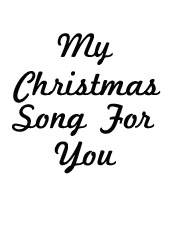 Product picture to: My Christmas Song For You