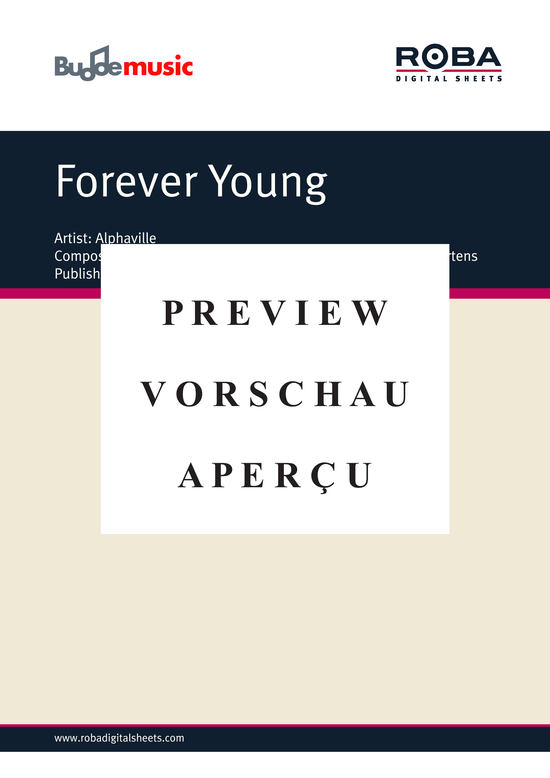 gallery: Forever Young , Alphaville, (Klavier + Gesang)