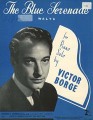 cover: The Blue Serenade Waltz, Victor Borge