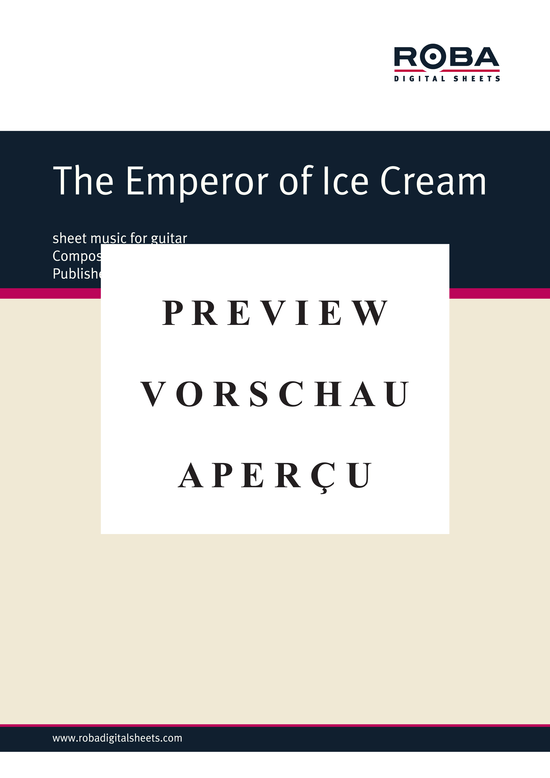 gallery: The Emperor of Ice Cream , Abram, Vic, (Gitarre Solo)