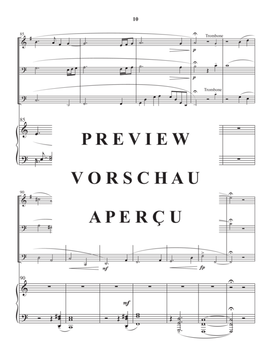 gallery: Reflections , , (Quartett für Horn in F, Posaune, Tuba + Piano)