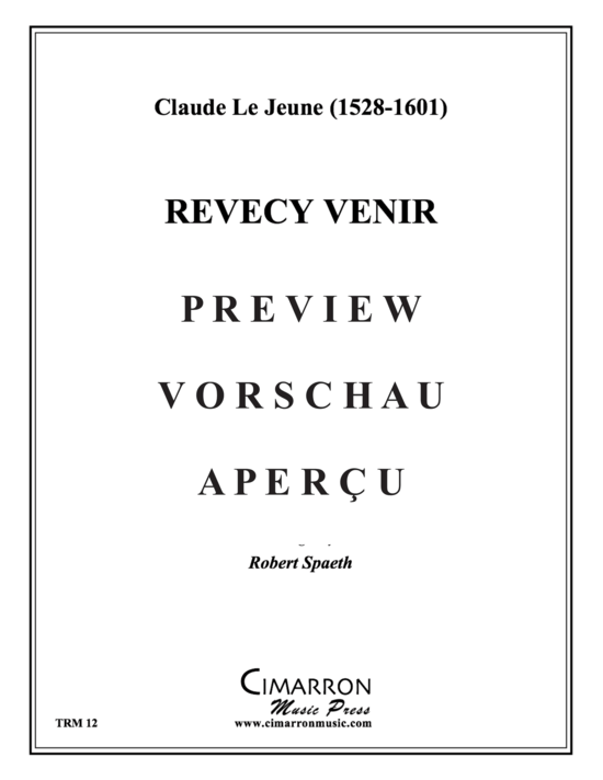 gallery: Revecy Venir du Printans , , (Blechbläserquintett)