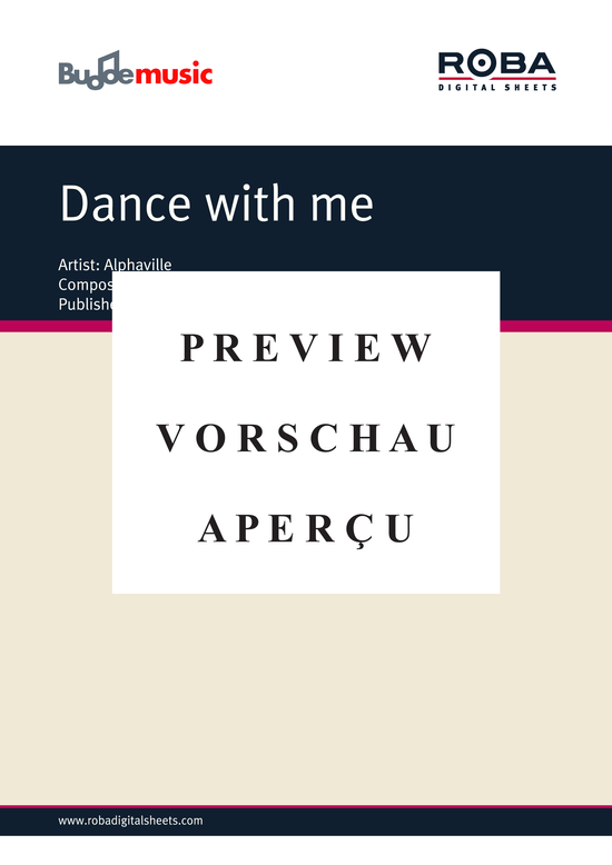 gallery: Dance with me , Alphaville, (Klavier + Gesang)