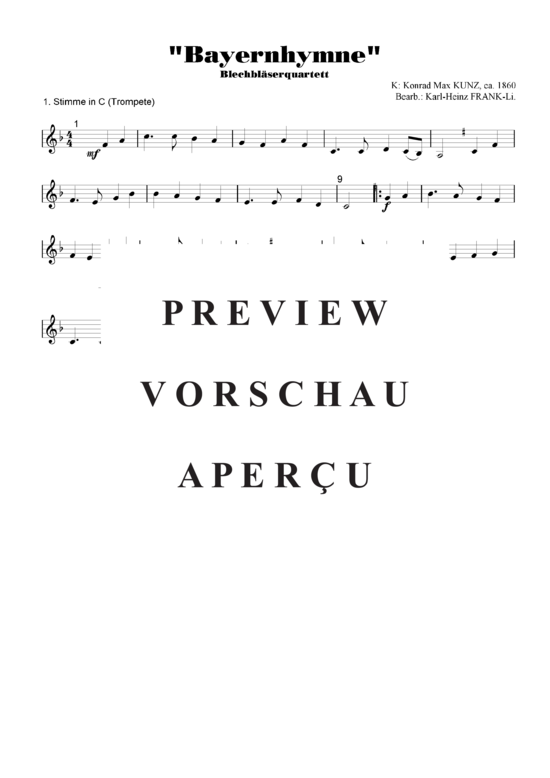 gallery: Bayernhymne , , (Blechbläser Quartett/Ensemble - Variable Besetzung)