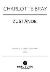 cover: Zustande, Charlotte Bray