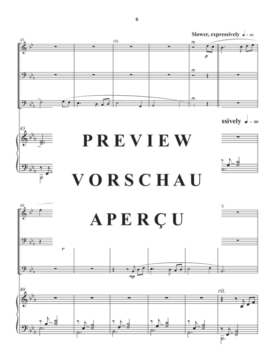 gallery: Reflections , , (Quartett für Horn in F, Posaune, Tuba + Piano)