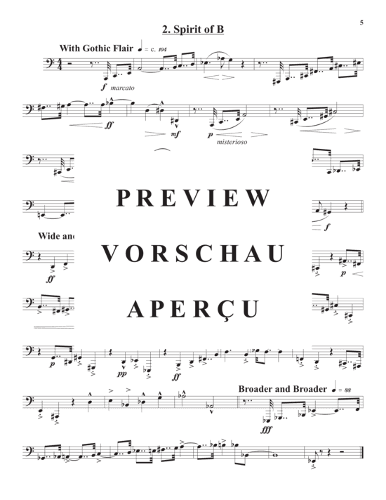 gallery: 15 Orchestral Etudes for Contrabass Tuba , , (KontrabassTuba Solo)