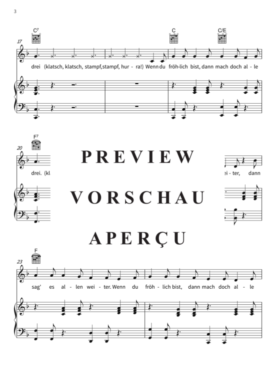 gallery: Wenn Du fröhlich bist , , (Gesang + Klavier, Gitarre)