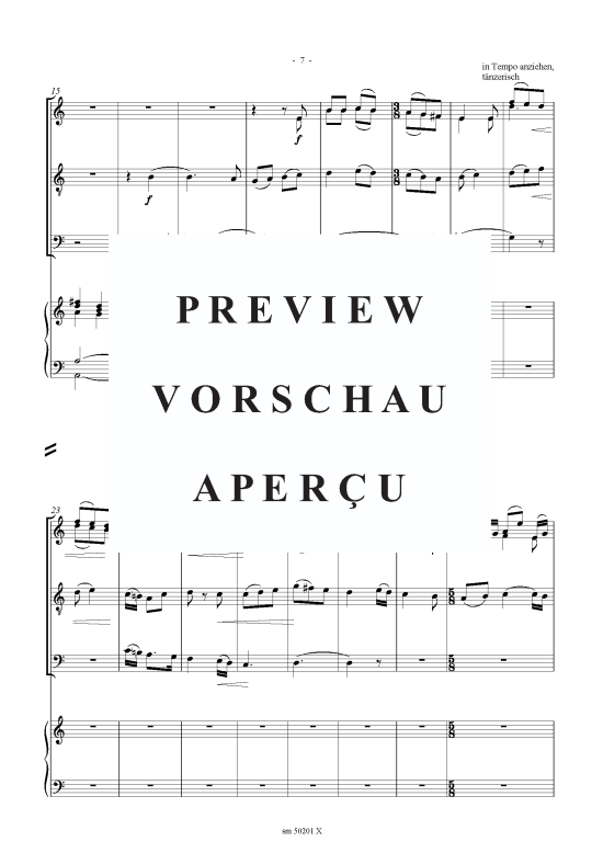 gallery: Vier Gespräche, Partitur , , (Sax-Quartett SATBass + Klavier)