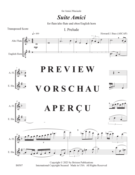 gallery: Suite Amici , , (Querflöte/Alt Flöte und Oboe/Englischhorn)