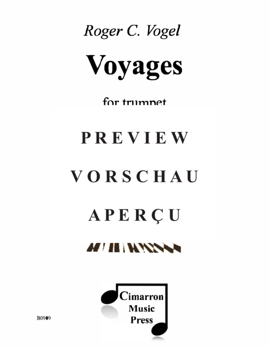 gallery: Voyages , , (Trompete und 1 Schlagzeug)