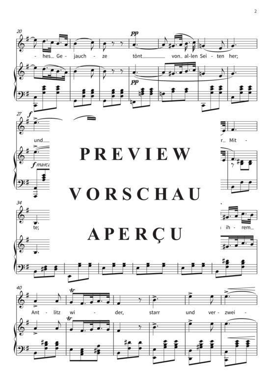 gallery: Lodernde Flammen - Kanzone der Azucena aus der Oper Der Troubadour , , (Gesang + Klavier)