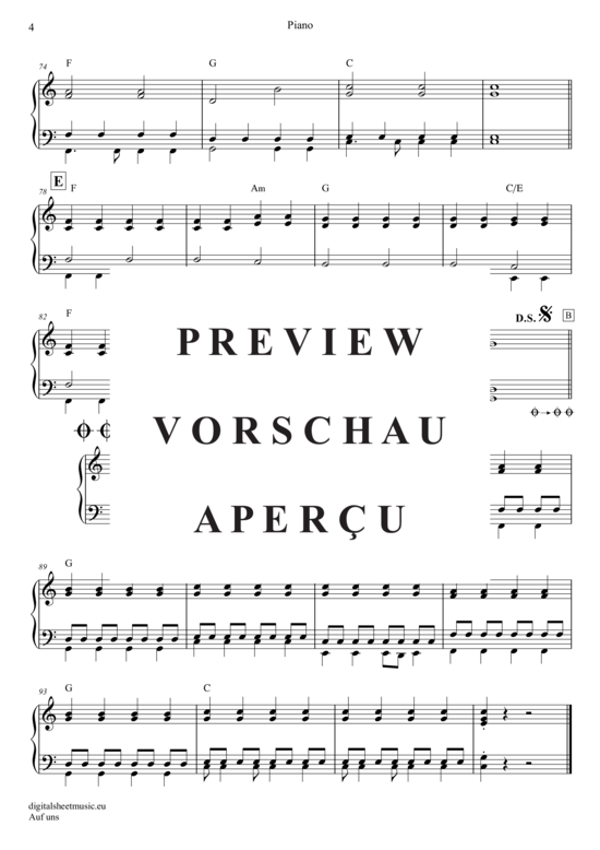 gallery: Auf uns , Bourani, Andreas, (Posaunen Trio + Klavier)