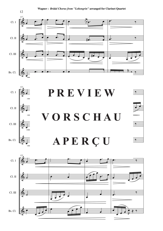 gallery: Treulich geführt , , (Klarinetten-Quartett)