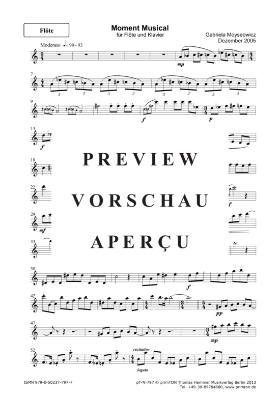 gallery: Moment Musical für Flöte und Klavier , , (Querflöte/Violine/Oboe + Klavier)
