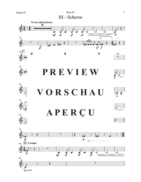 gallery: Sinfonia op. 18 , , (Horn 4)