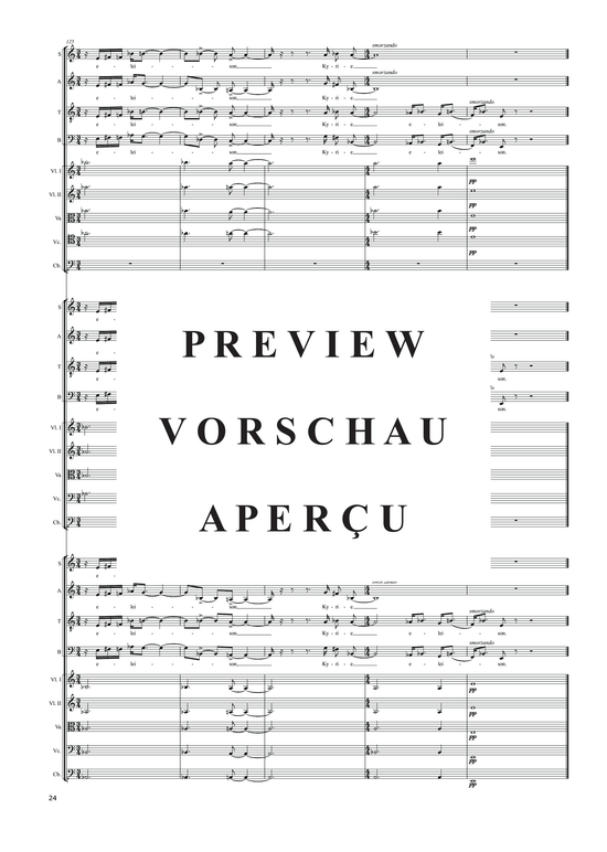 gallery: Kyrie in memoriam Nathalie Hidalgo Sánchez (1982, Version II 2015) , ,  (3x Gemischter Chor + 3x Streichquintett)