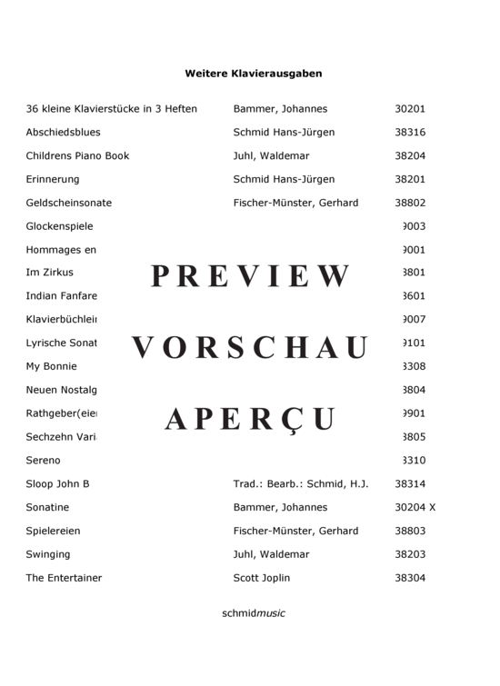 gallery: Vier kleine Klavierstücke , sm3871_preview.pdf, (Klavier Solo)